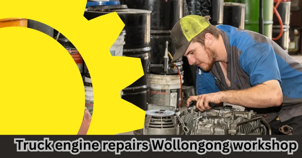 Truck engine repairs Wollongong workshop