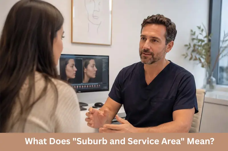 What Does Suburb and Service Area Mean