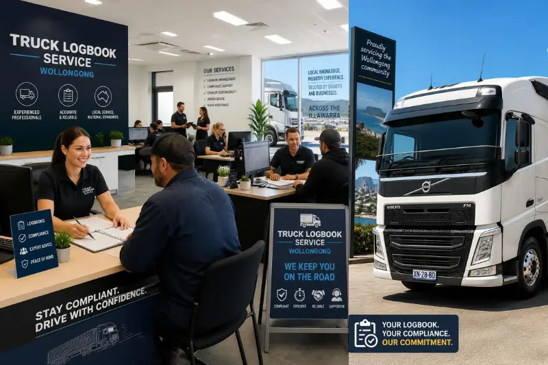 truck logbook service Wollongong