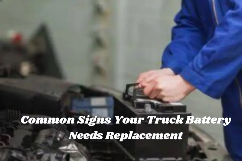 Truck Battery Replacement Wollongong